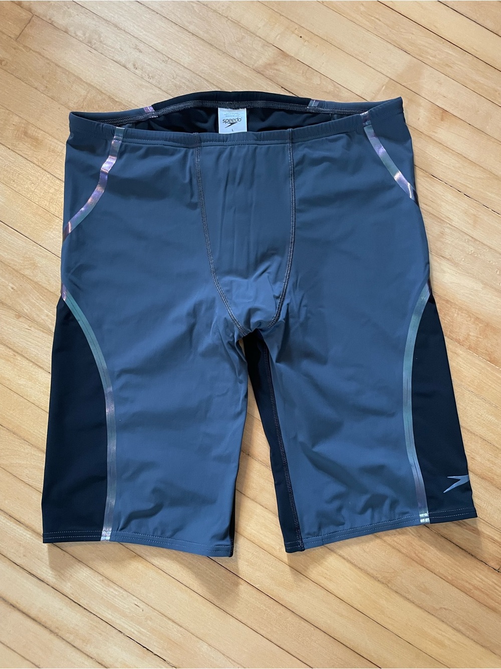 SPEEDO Men's PowerPlus Compression Jammer Swim Trunks Competition Training
